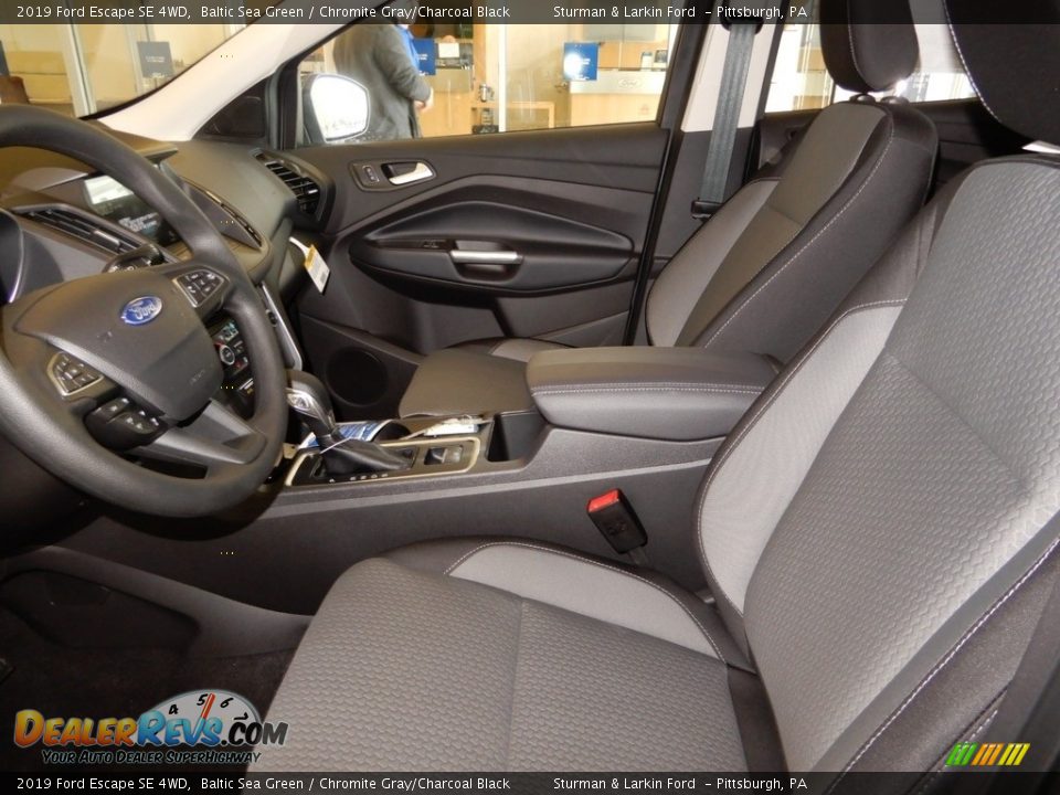2019 Ford Escape SE 4WD Baltic Sea Green / Chromite Gray/Charcoal Black Photo #7