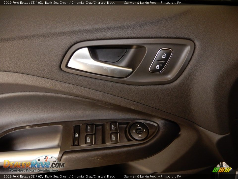 2019 Ford Escape SE 4WD Baltic Sea Green / Chromite Gray/Charcoal Black Photo #10