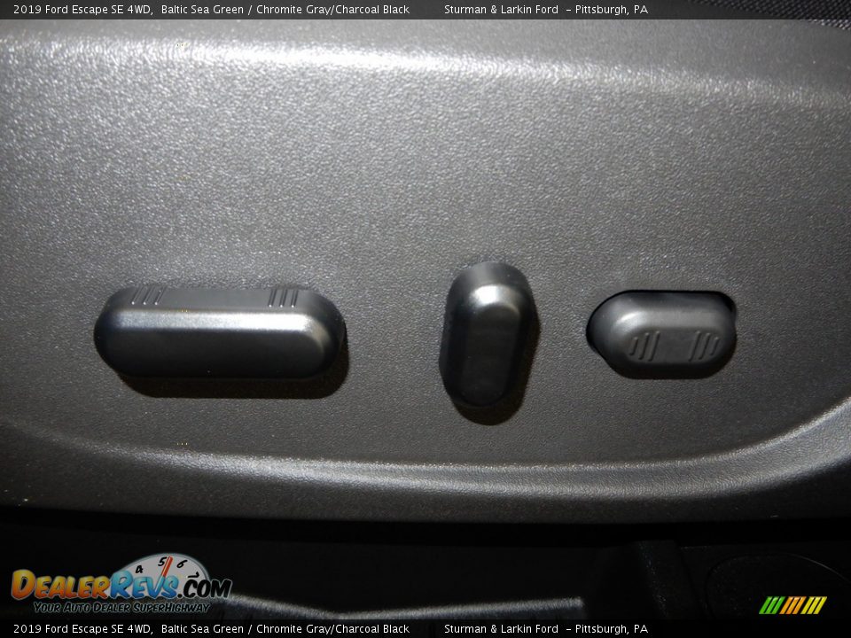 2019 Ford Escape SE 4WD Baltic Sea Green / Chromite Gray/Charcoal Black Photo #12