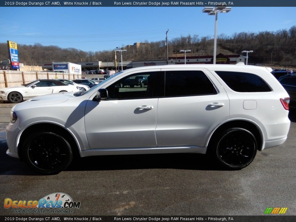 2019 Dodge Durango GT AWD White Knuckle / Black Photo #2