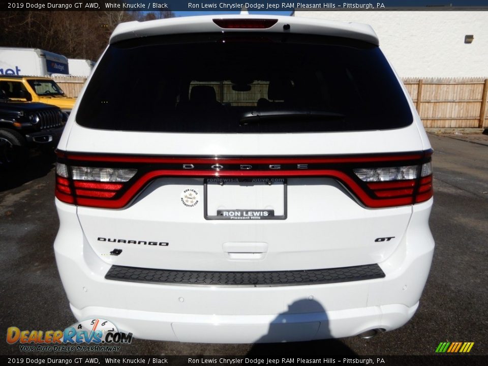 2019 Dodge Durango GT AWD White Knuckle / Black Photo #4