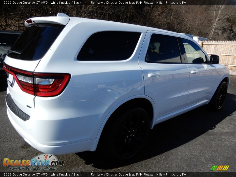 2019 Dodge Durango GT AWD White Knuckle / Black Photo #6
