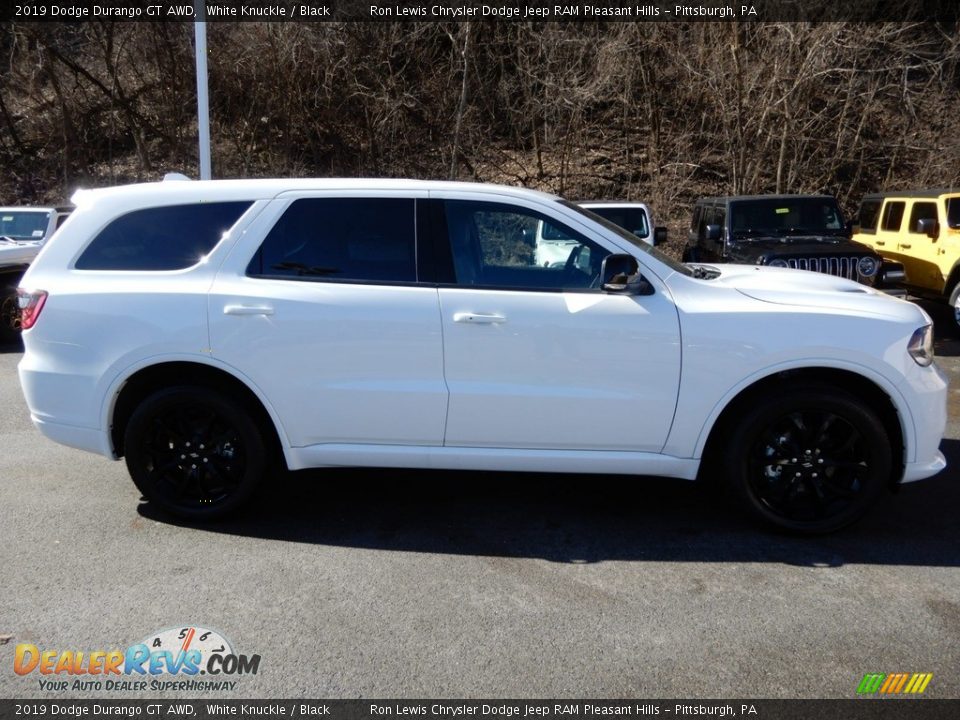 2019 Dodge Durango GT AWD White Knuckle / Black Photo #7