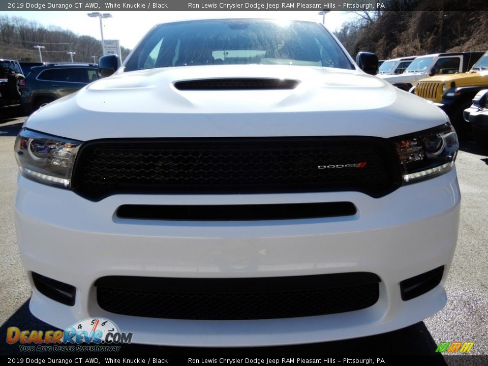 2019 Dodge Durango GT AWD White Knuckle / Black Photo #9