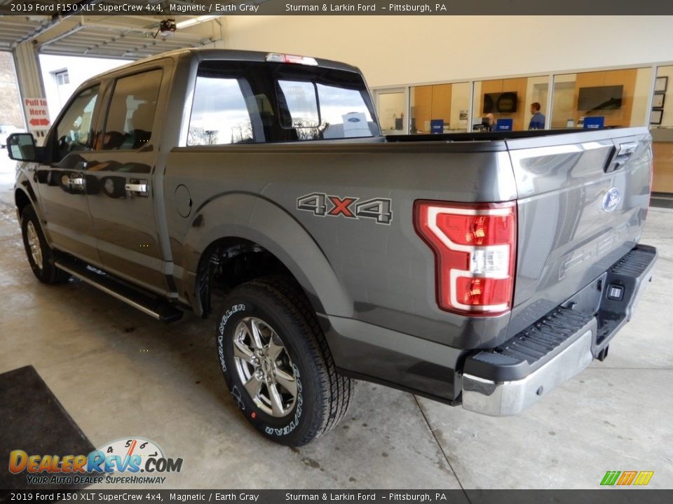 2019 Ford F150 XLT SuperCrew 4x4 Magnetic / Earth Gray Photo #3