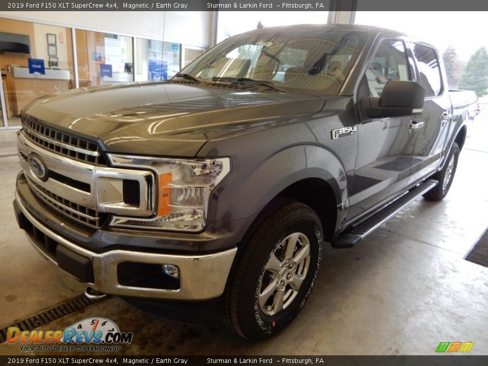 2019 Ford F150 XLT SuperCrew 4x4 Magnetic / Earth Gray Photo #4