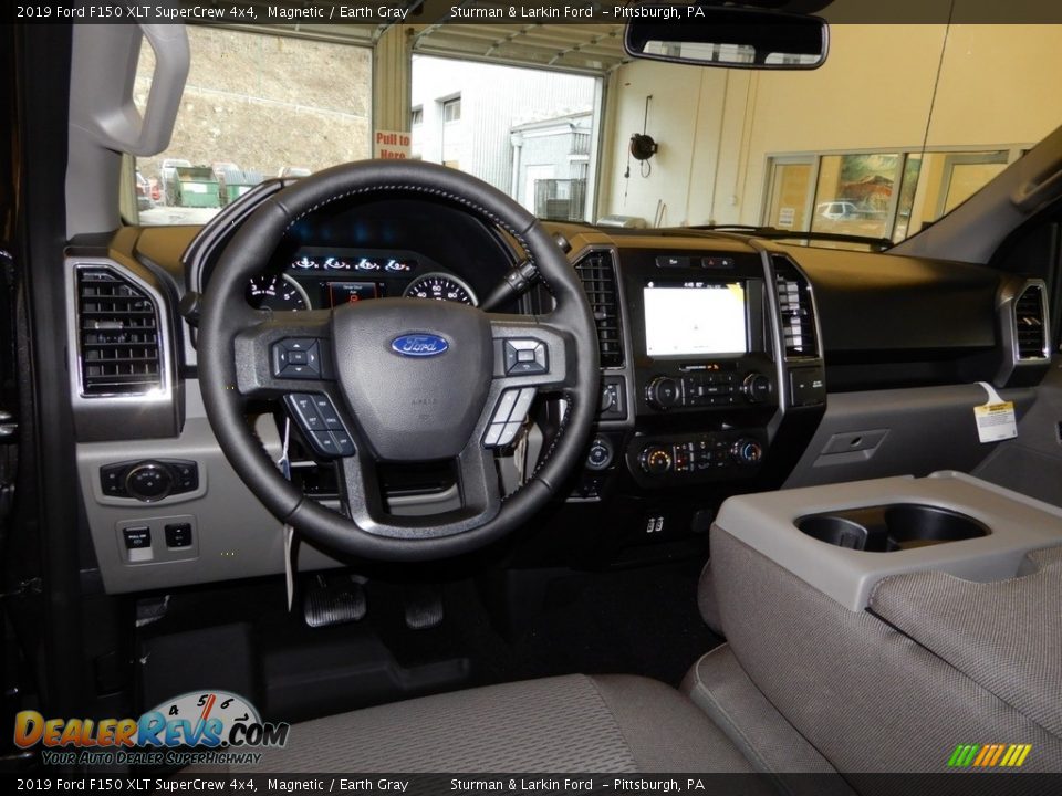2019 Ford F150 XLT SuperCrew 4x4 Magnetic / Earth Gray Photo #8