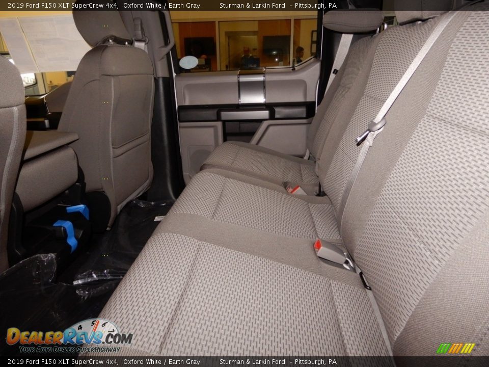 2019 Ford F150 XLT SuperCrew 4x4 Oxford White / Earth Gray Photo #7