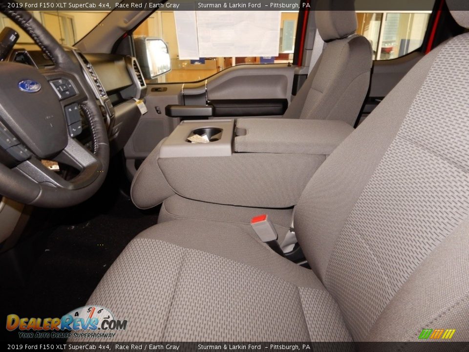 2019 Ford F150 XLT SuperCab 4x4 Race Red / Earth Gray Photo #6