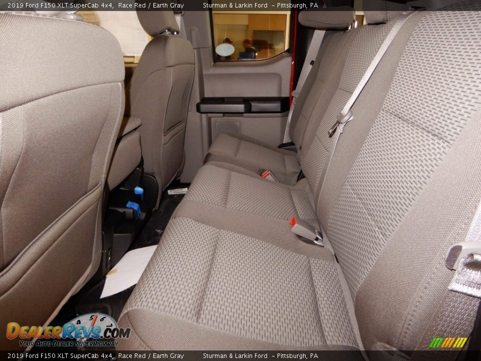 2019 Ford F150 XLT SuperCab 4x4 Race Red / Earth Gray Photo #7
