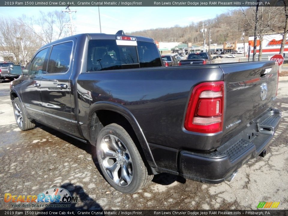 2019 Ram 1500 Limited Crew Cab 4x4 Granite Crystal Metallic / Indigo/Frost Photo #3
