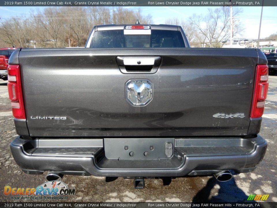 2019 Ram 1500 Limited Crew Cab 4x4 Granite Crystal Metallic / Indigo/Frost Photo #4