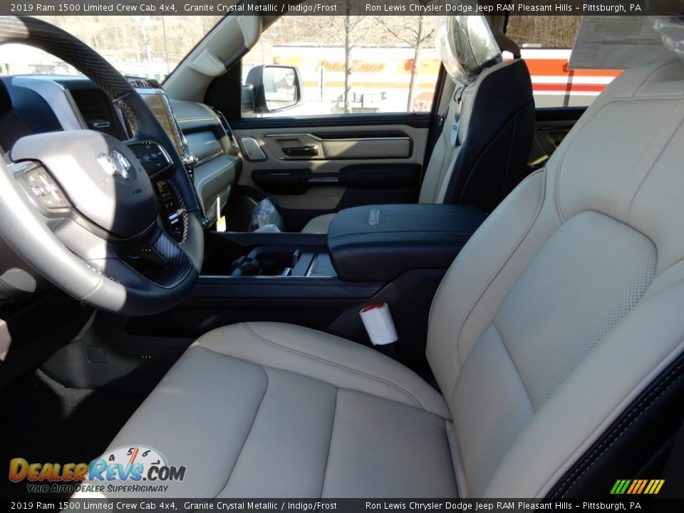 2019 Ram 1500 Limited Crew Cab 4x4 Granite Crystal Metallic / Indigo/Frost Photo #10