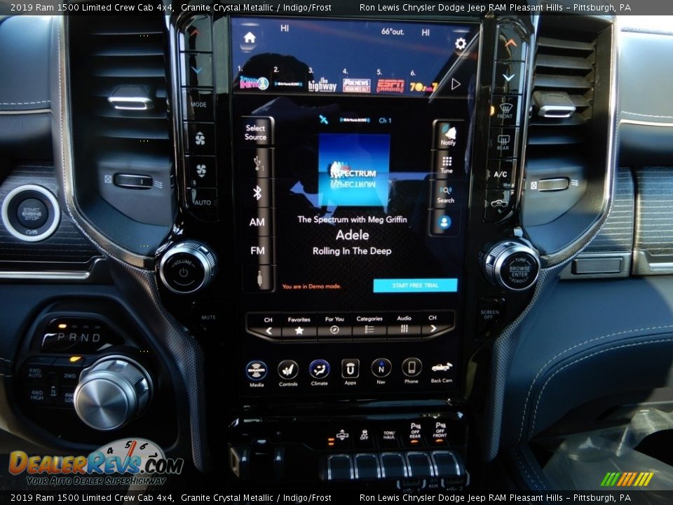 2019 Ram 1500 Limited Crew Cab 4x4 Granite Crystal Metallic / Indigo/Frost Photo #20