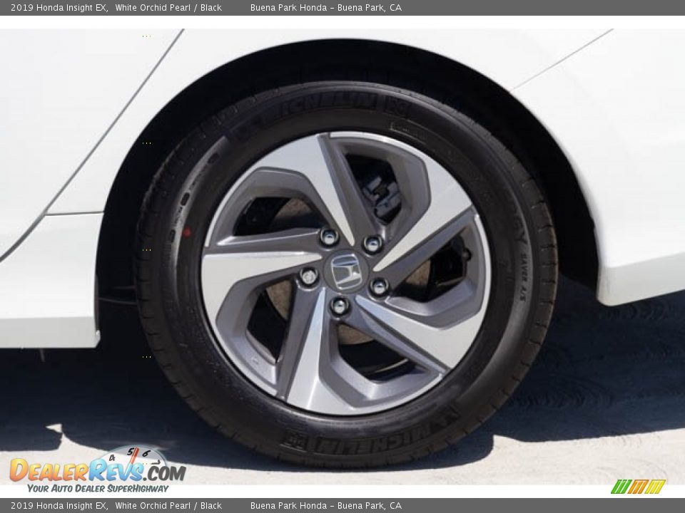 2019 Honda Insight EX White Orchid Pearl / Black Photo #11