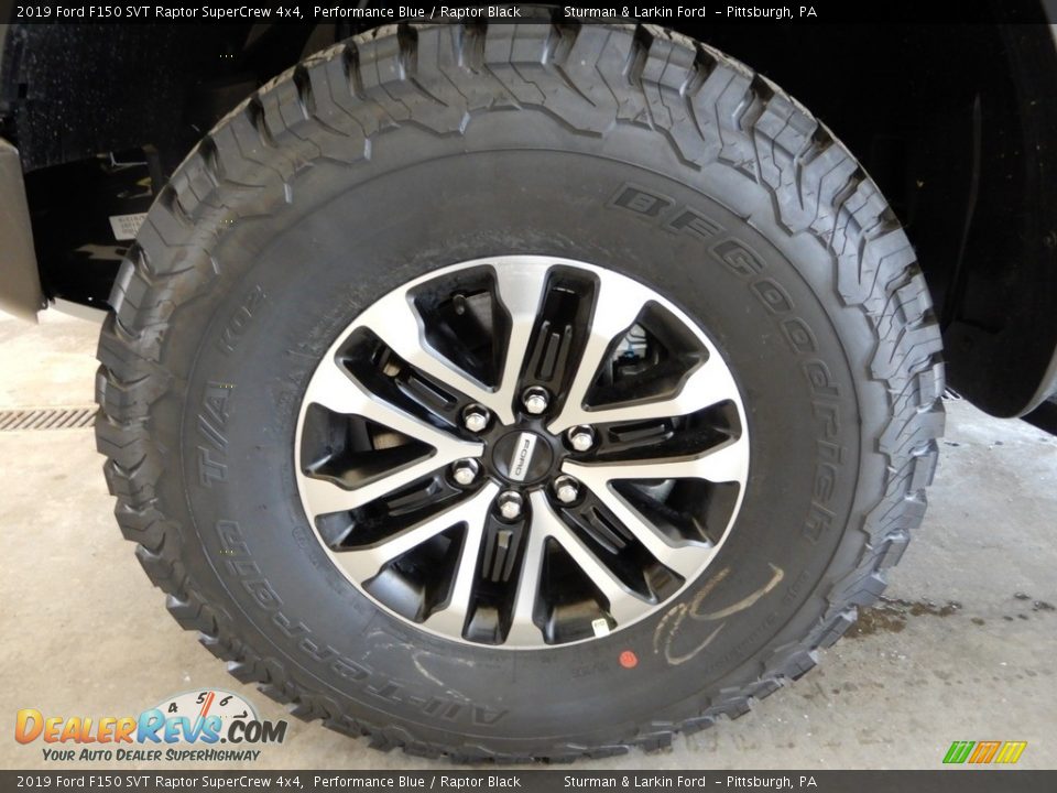 2019 Ford F150 SVT Raptor SuperCrew 4x4 Performance Blue / Raptor Black Photo #5
