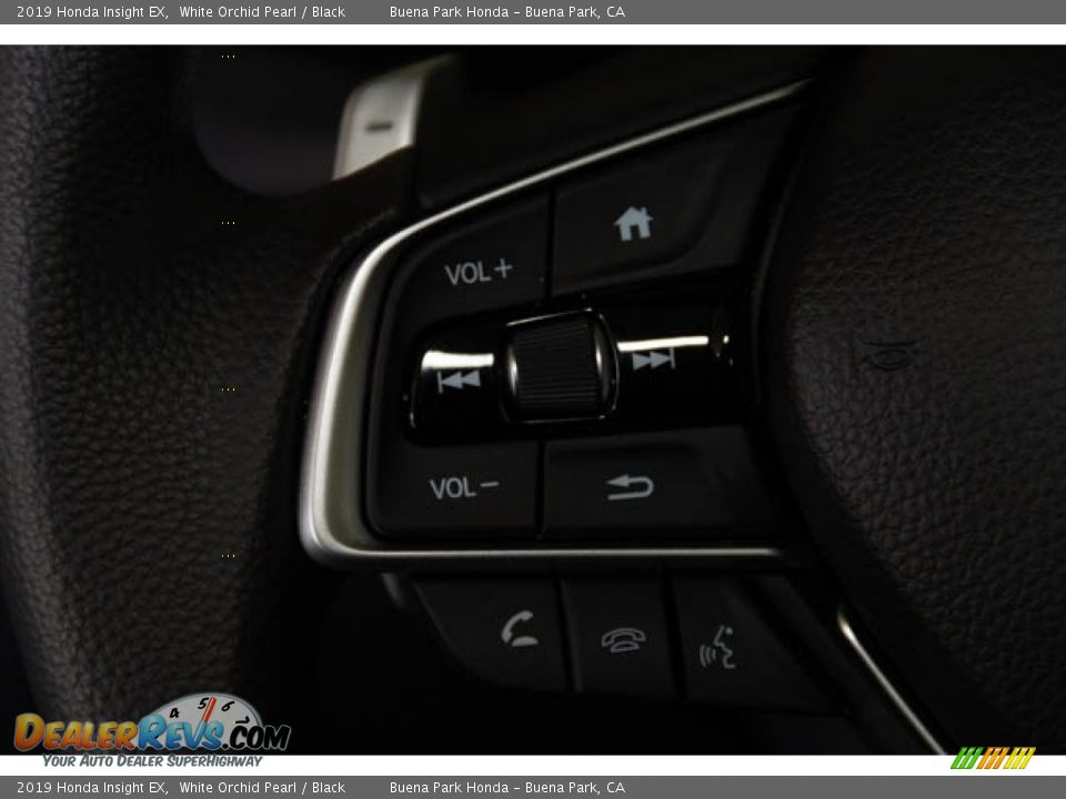 2019 Honda Insight EX White Orchid Pearl / Black Photo #22