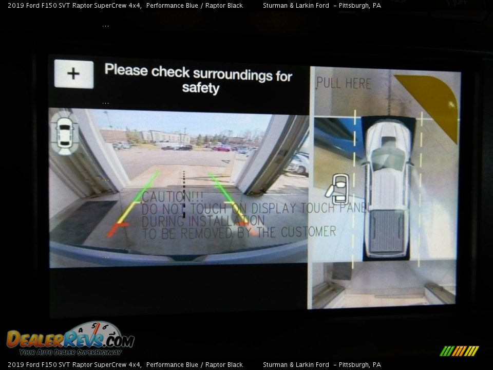 2019 Ford F150 SVT Raptor SuperCrew 4x4 Performance Blue / Raptor Black Photo #13