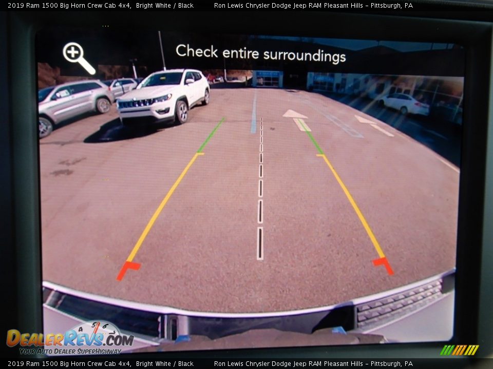 2019 Ram 1500 Big Horn Crew Cab 4x4 Bright White / Black Photo #19