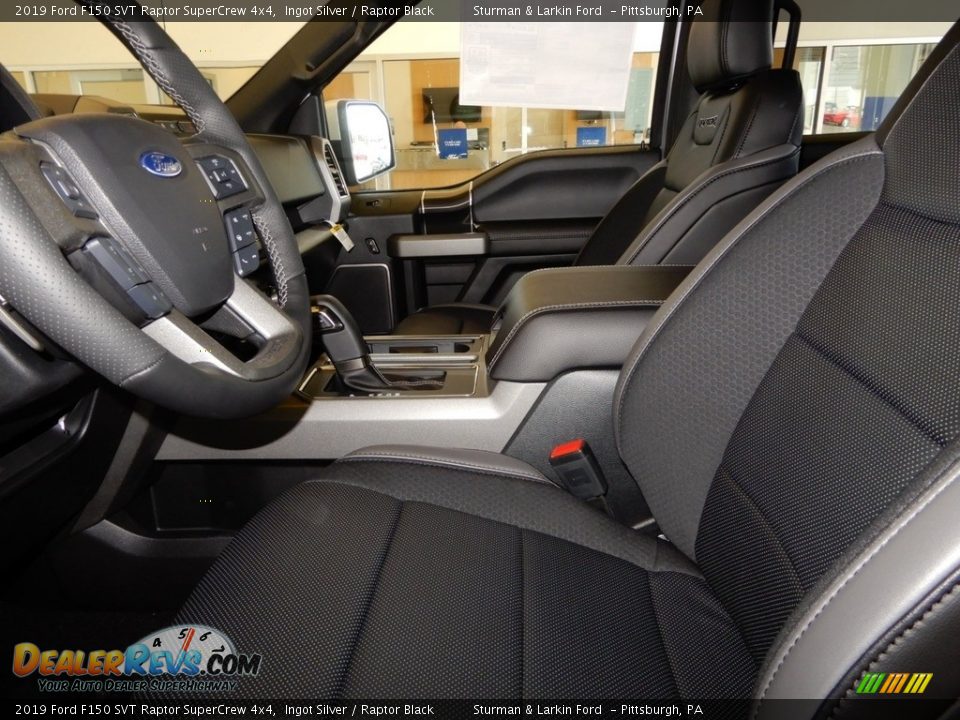 2019 Ford F150 SVT Raptor SuperCrew 4x4 Ingot Silver / Raptor Black Photo #6