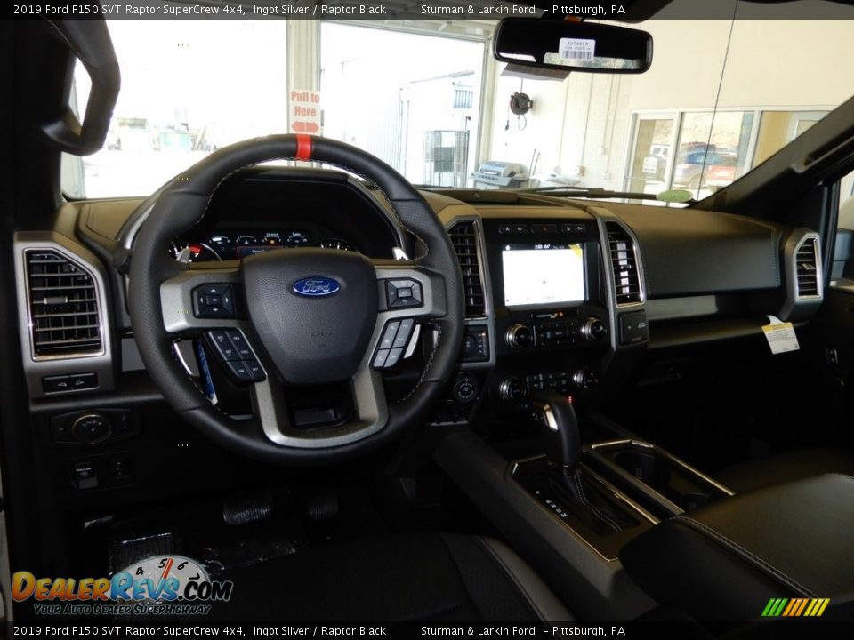 2019 Ford F150 SVT Raptor SuperCrew 4x4 Ingot Silver / Raptor Black Photo #8