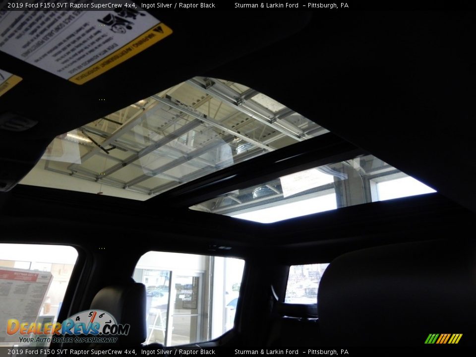 2019 Ford F150 SVT Raptor SuperCrew 4x4 Ingot Silver / Raptor Black Photo #11