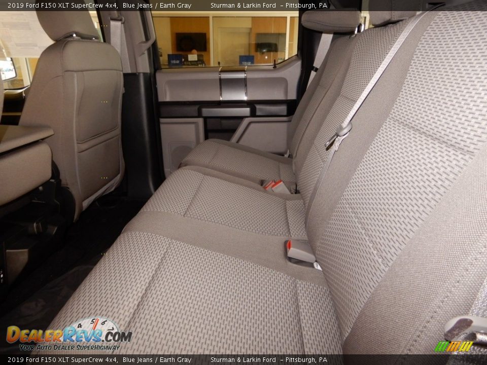 2019 Ford F150 XLT SuperCrew 4x4 Blue Jeans / Earth Gray Photo #7