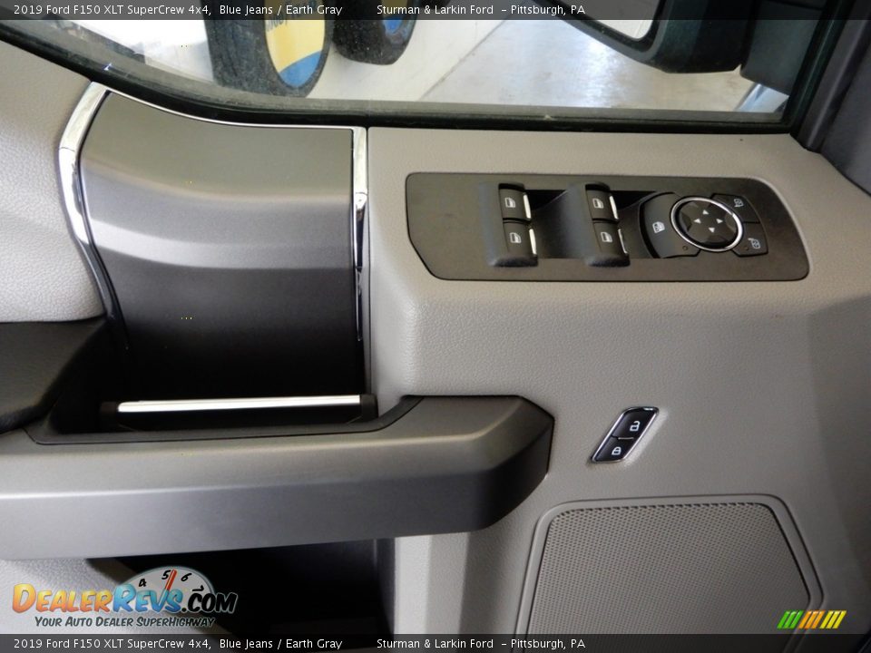 2019 Ford F150 XLT SuperCrew 4x4 Blue Jeans / Earth Gray Photo #9