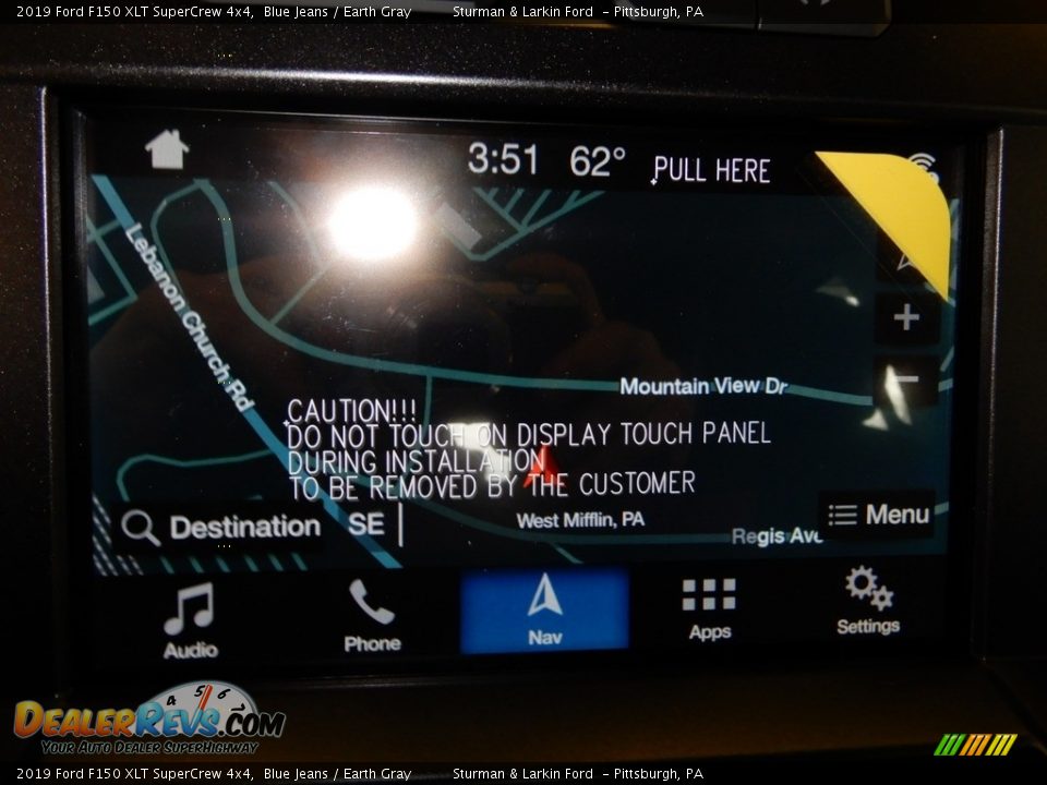 2019 Ford F150 XLT SuperCrew 4x4 Blue Jeans / Earth Gray Photo #12