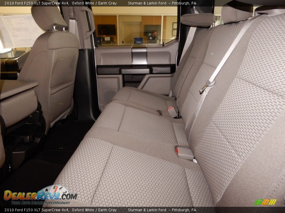 2019 Ford F150 XLT SuperCrew 4x4 Oxford White / Earth Gray Photo #7
