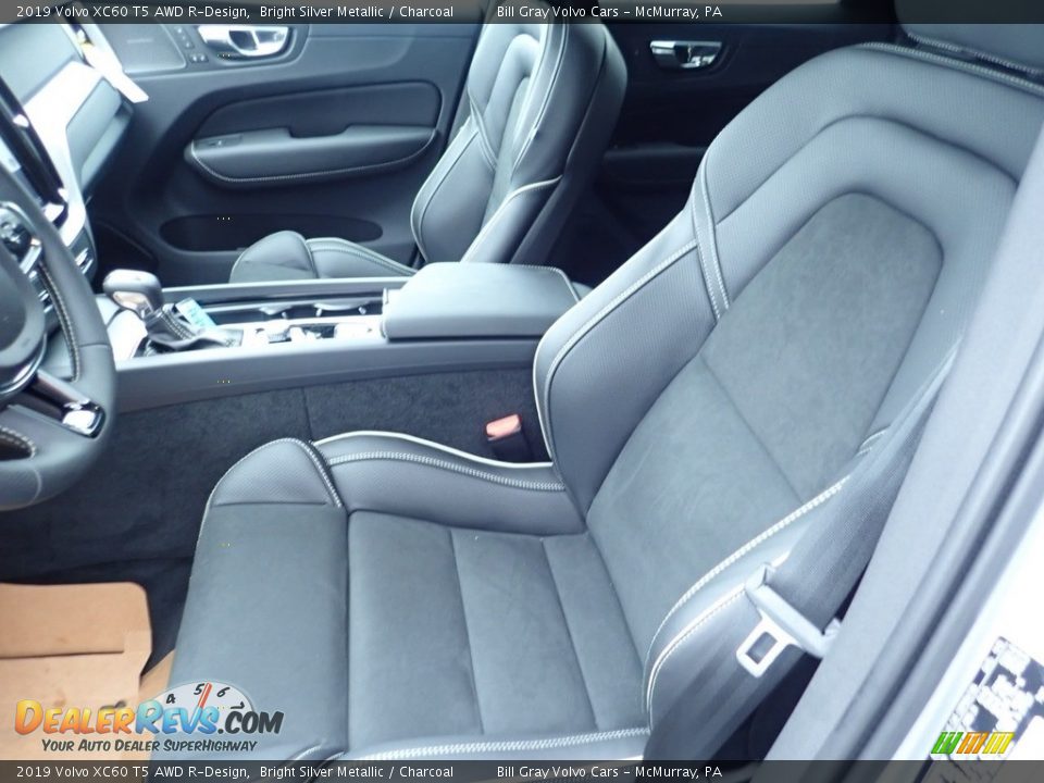 Front Seat of 2019 Volvo XC60 T5 AWD R-Design Photo #7
