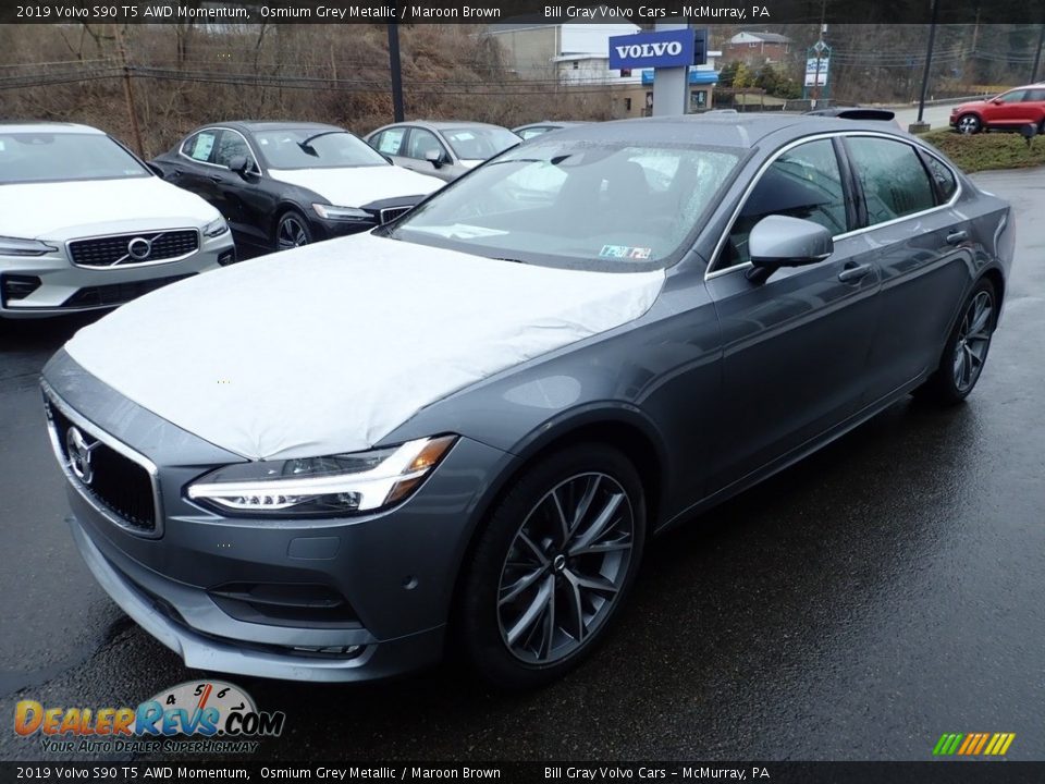 Osmium Grey Metallic 2019 Volvo S90 T5 AWD Momentum Photo #5