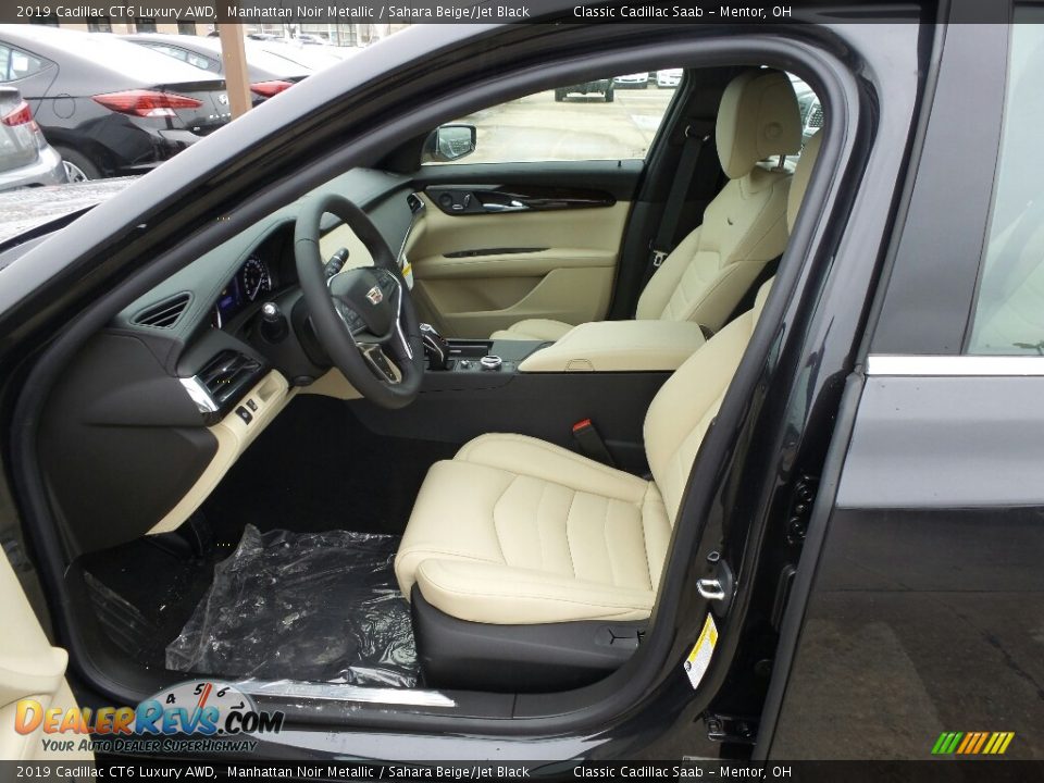 Sahara Beige/Jet Black Interior - 2019 Cadillac CT6 Luxury AWD Photo #3