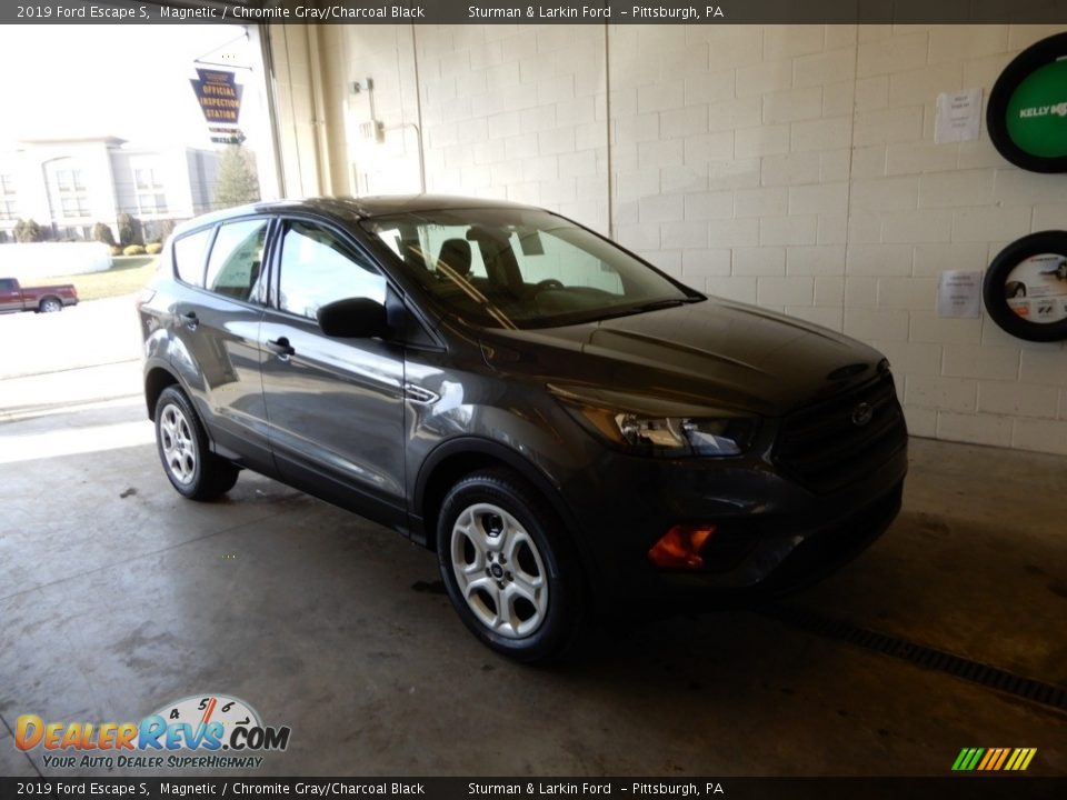 2019 Ford Escape S Magnetic / Chromite Gray/Charcoal Black Photo #1