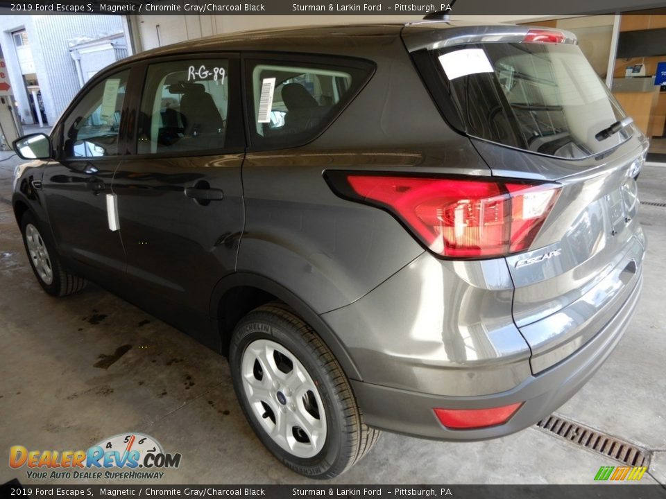 2019 Ford Escape S Magnetic / Chromite Gray/Charcoal Black Photo #4