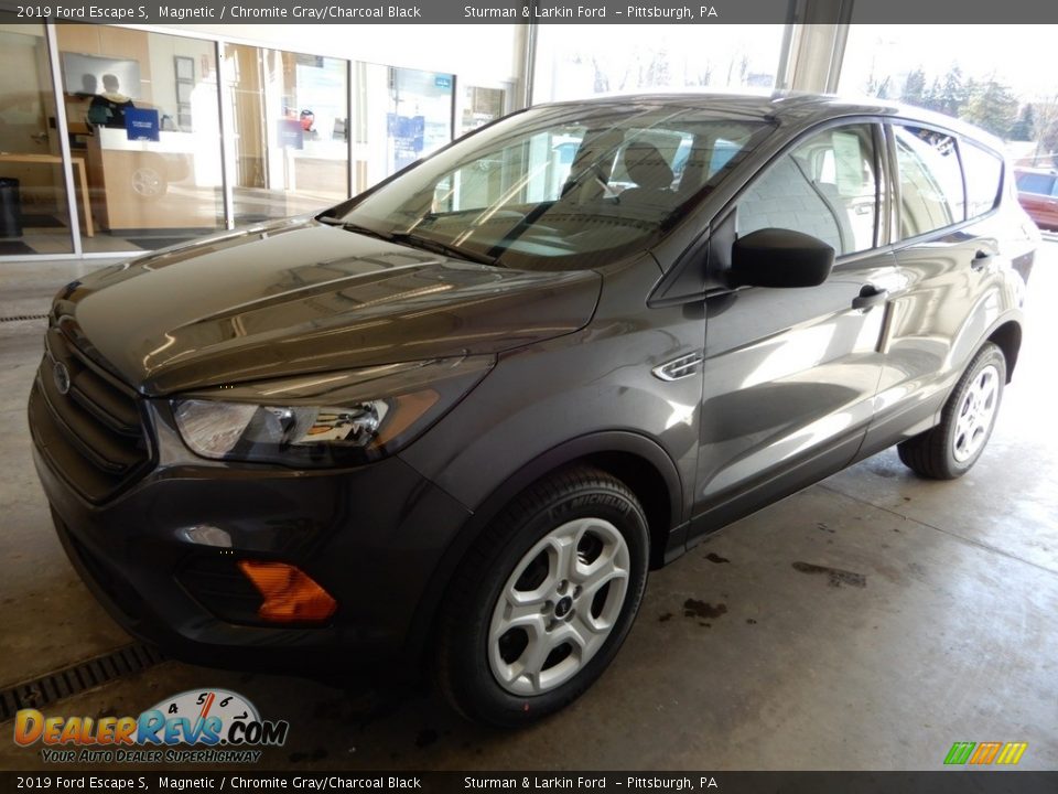 2019 Ford Escape S Magnetic / Chromite Gray/Charcoal Black Photo #5