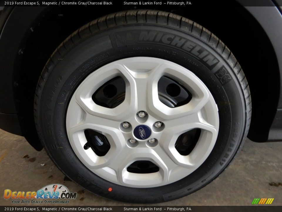 2019 Ford Escape S Magnetic / Chromite Gray/Charcoal Black Photo #6