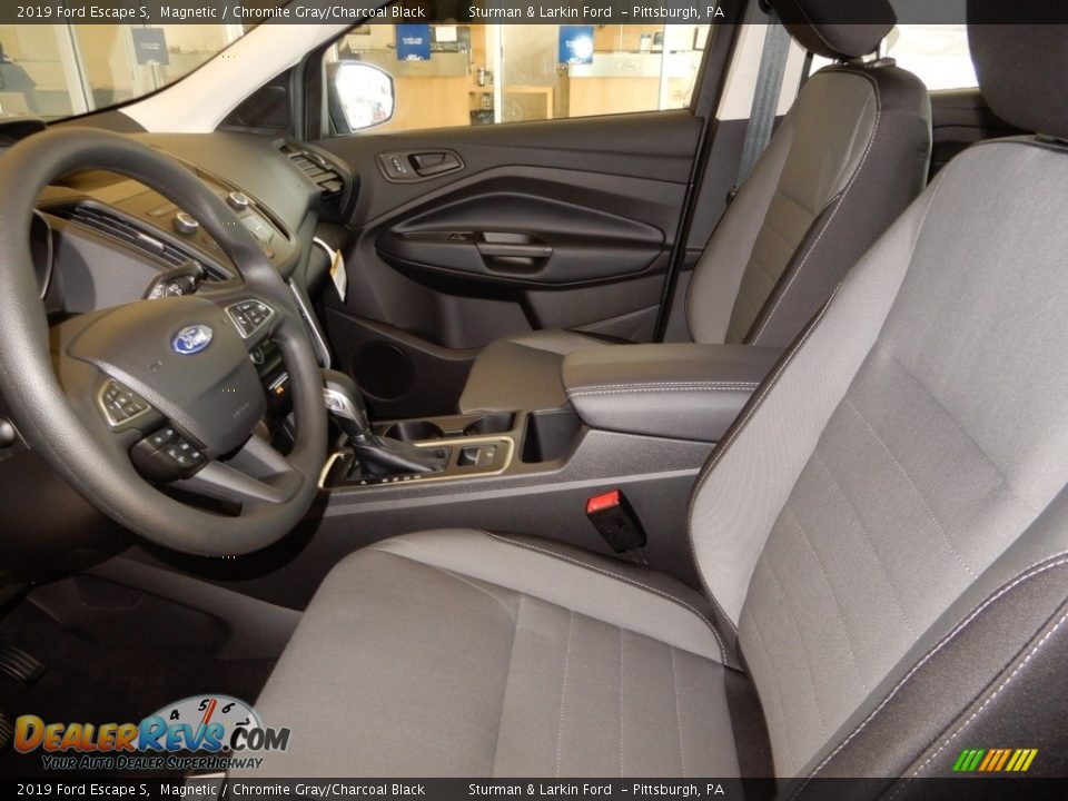 2019 Ford Escape S Magnetic / Chromite Gray/Charcoal Black Photo #7