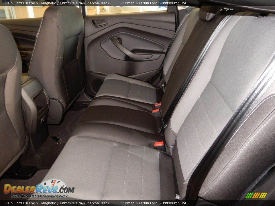 2019 Ford Escape S Magnetic / Chromite Gray/Charcoal Black Photo #8