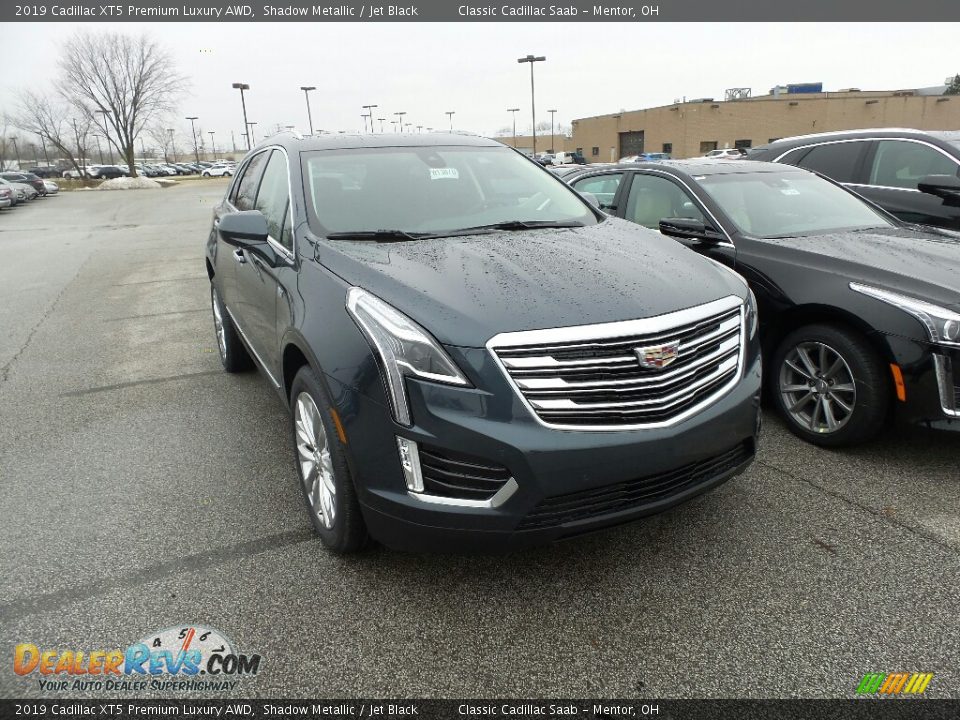 2019 Cadillac XT5 Premium Luxury AWD Shadow Metallic / Jet Black Photo #1
