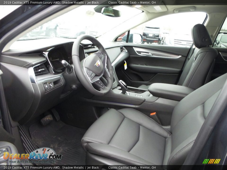 2019 Cadillac XT5 Premium Luxury AWD Shadow Metallic / Jet Black Photo #3