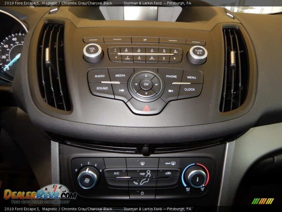 2019 Ford Escape S Magnetic / Chromite Gray/Charcoal Black Photo #15