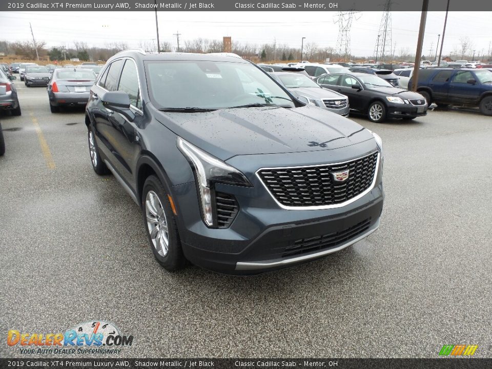 2019 Cadillac XT4 Premium Luxury AWD Shadow Metallic / Jet Black Photo #1