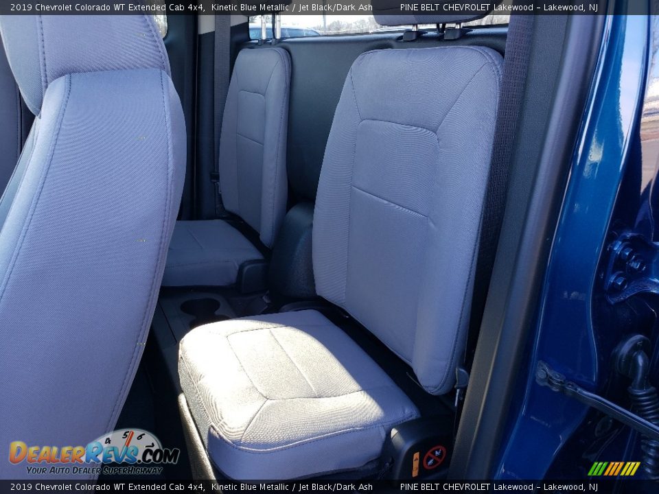 2019 Chevrolet Colorado WT Extended Cab 4x4 Kinetic Blue Metallic / Jet Black/Dark Ash Photo #7