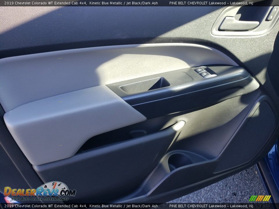 2019 Chevrolet Colorado WT Extended Cab 4x4 Kinetic Blue Metallic / Jet Black/Dark Ash Photo #9