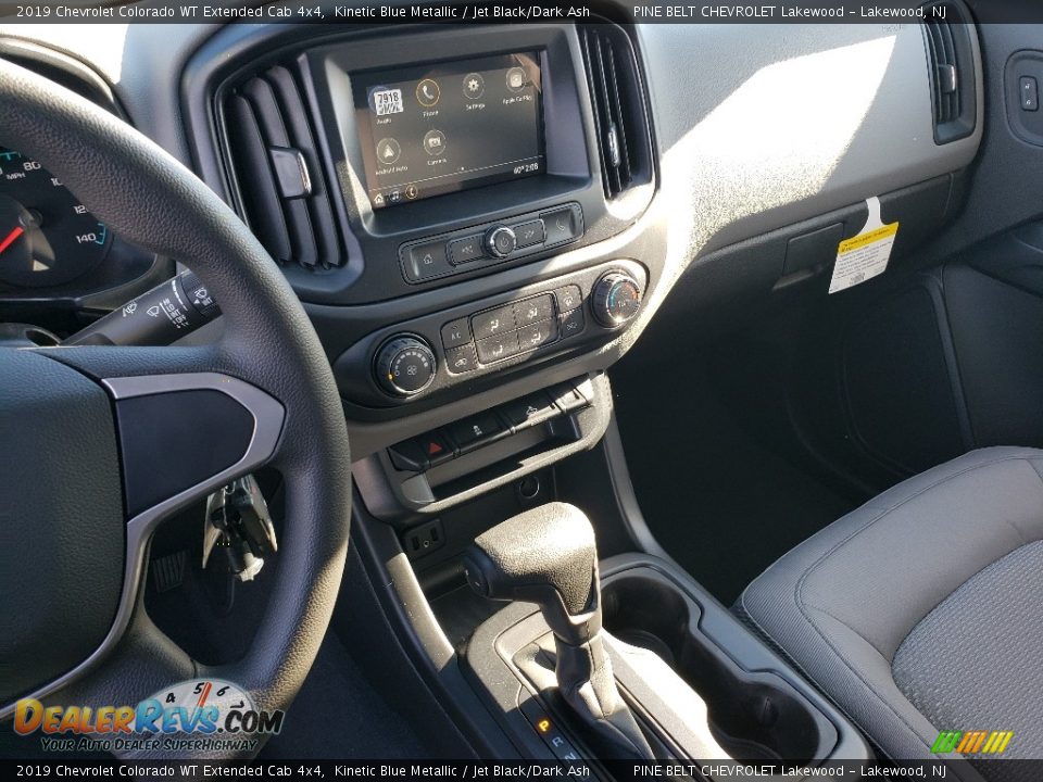 2019 Chevrolet Colorado WT Extended Cab 4x4 Kinetic Blue Metallic / Jet Black/Dark Ash Photo #10