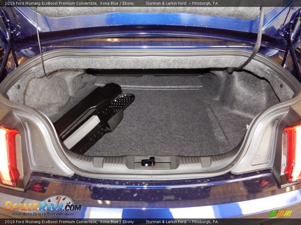 2019 Ford Mustang EcoBoost Premium Convertible Trunk Photo #15