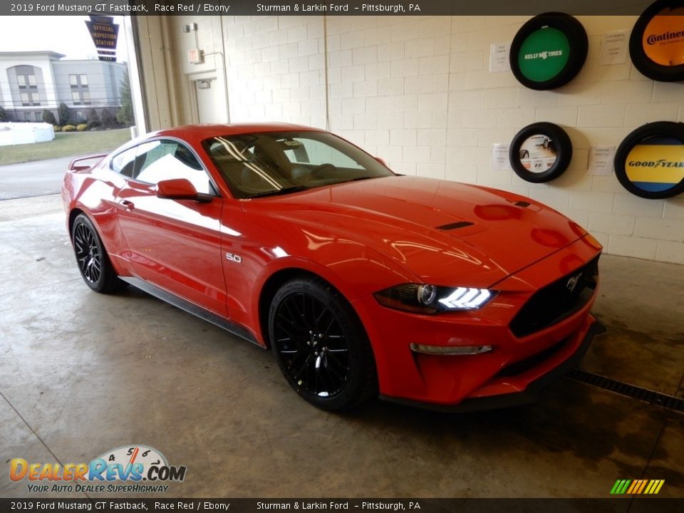 2019 Ford Mustang GT Fastback Race Red / Ebony Photo #1