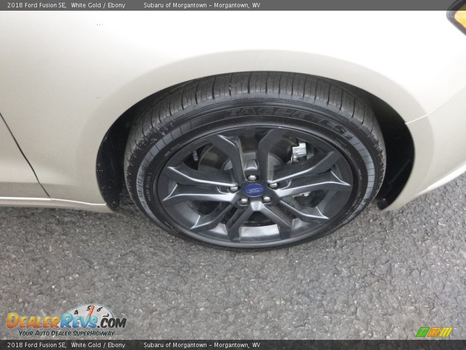 2018 Ford Fusion SE White Gold / Ebony Photo #2