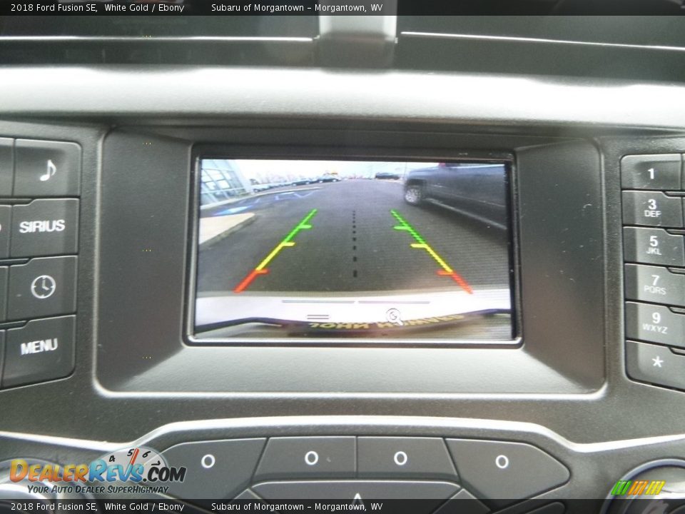 2018 Ford Fusion SE White Gold / Ebony Photo #16